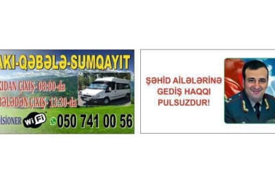 Qəbələdən Sumqayıta birbaşa avtobus xətti istifadəyə verilib
