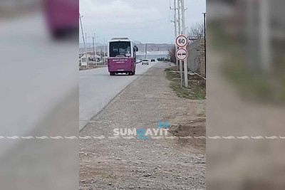 Yol nişanı var, lakin “zebra” mövcud deyil
