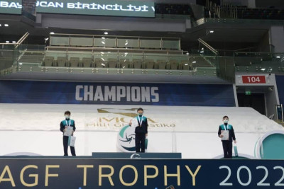 Sumqayıtlı gənc gimnast birinci yerə layiq görülüb