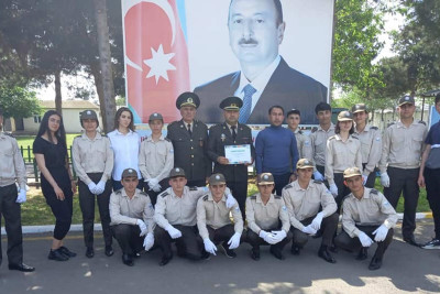 Sumqayıt komandası "Şahin" hərbi-idman oyununun Respublika final mərhələsinə vəsiqə qazanıb