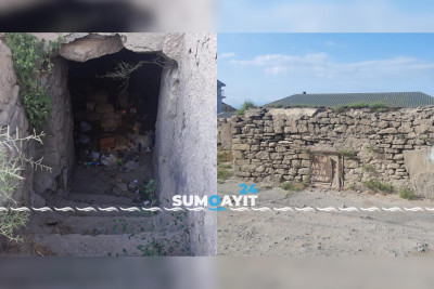 Dağılmaq üzrə olan 5 əsrlik Hacı Məcid hamamı bərpa edilə bilər