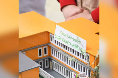 Sumqayıt Dünya məktəbində tədbir keçirilib