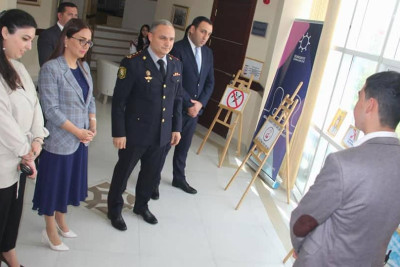 "Narkomaniyaya Yox Deyək!" mövzusunda sərgi təşkil olunub