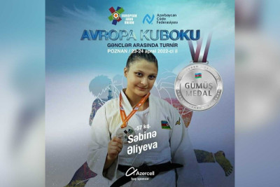 Sumqayıtlı cüdoçu Avropa kubokunda uğurla çıxış edib