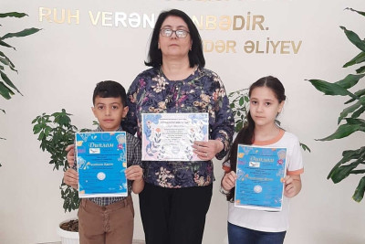 İncəsənət məktəbinin şagirdləri Laureat adına layiq görülüblər
