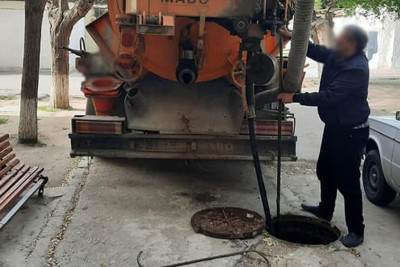 Sukanal İdarəsi şəhər ərazisində təmizləmə işlərini davam etdirir