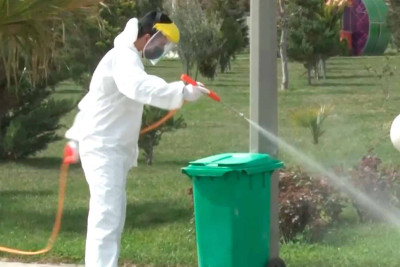 Sumqayıtda dezinfeksiya işləri aparılır