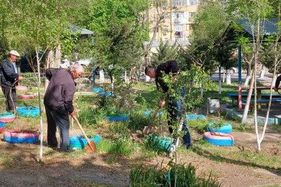 Sumqayıtda iməcilik işləri davam edir