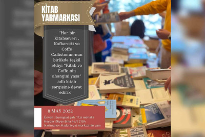Kitabsevərlərə şad xəbər: kitab yarmarkası keçiriləcək