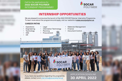 Sumqayıt: “SOCAR Polymer” tələbələr üçün təcrübə proqramı keçirəcək