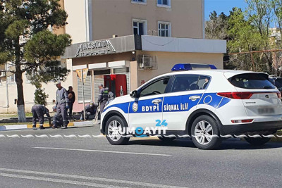 Şəhər ərazisində yol nişanları yenilənir
