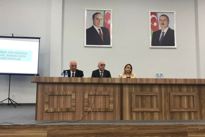 Sumqayıt: Abşeron-Xızı Regional Təhsil İdarəsinin yeni müdiri ictimaiyyətə təqdim edilib
