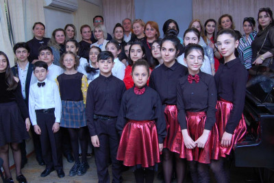 Gənc ifaçıların iştirakı ilə Musiqi Kollecində konsert keçirilib
