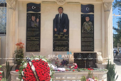 Vətən müharibəsi şəhidi Vüsal Allahverdiyevin xatirəsinə barelyef açılıb