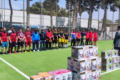 Sumqayıtı təmsil edən FHN komandası mini-futbol üzrə çempionatda uğur qazanıb