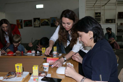 Şəhid və qazi övladları ustad dərsində iştirak ediblər
