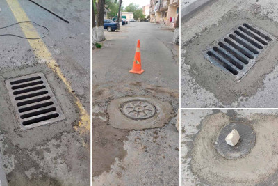 Sumqayıtda kanalizasiya quyuları ilə olan problemlər mərhələli şəkildə həll olunur