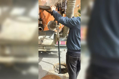 Kanalizasiya xətləri təmizlənib