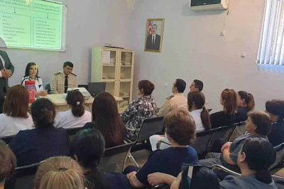 "Fövqəladə hallar zamanı qorunma üsulları" mövzusunda tədbir keçirilib