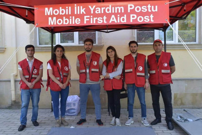 Şagirdlrə “İlkin tibbi yardım” təlimi keçirilib