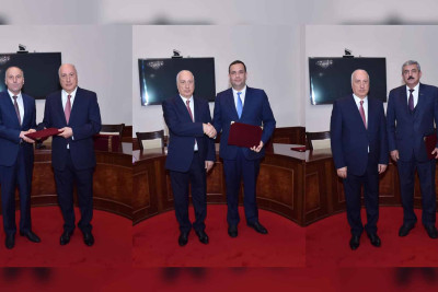 İcra Hakimiyyətinin əməkdaşları zavodda baş vermiş yanğının söndürülməsində peşəkarlıq göstərdikləri üçün təltif olunub
