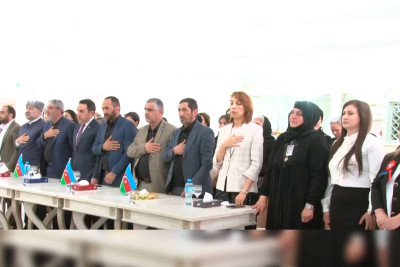 Sumqayıtlı şəhid Abdulla Əhmədovun ailəsi ilə görüş keçirilib
