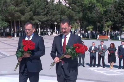Samsun Büyükşehir bələdiyyəsinin sədri Sumqayıtda səfərdə olub