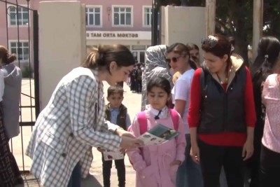 2 nömrəli məktəbdə "Qlobal Yol Hərəkəti Təhlükəsizliyi Həftəsi" çərçivəsində tədbir baş tutub