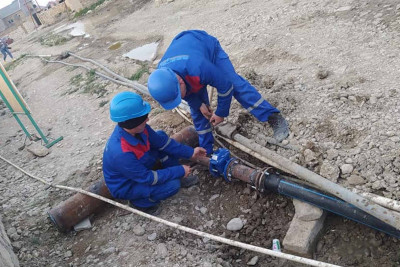 “Xəzər bağları” yaşayış massivinin sakinlərini narahat edən su problemi aradan qaldırılır