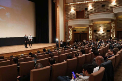 Milli Qəhrəman Polad Həşimova həsr olunmuş filmin təqdimat mərasimi keçirilib