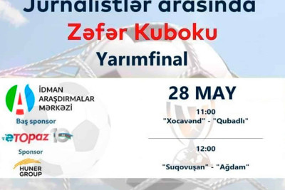 Sumqayıt təmsilçiləri Zəfər Kubokunun fəxri qonaqları olublar