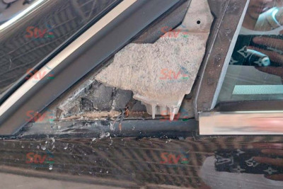 Sumqayıtda avtomobilin güzgüləri oğurlanıb