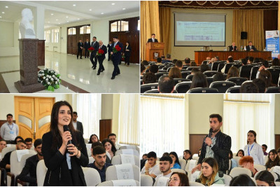 Araz Paşayev və Müşfiq Məmmədli tələbələrlə görüşüblər