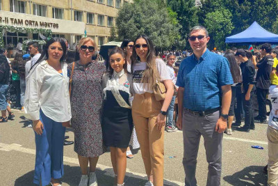 Şəhid mayor Taleh Kərimovun yadigarı məzun olub