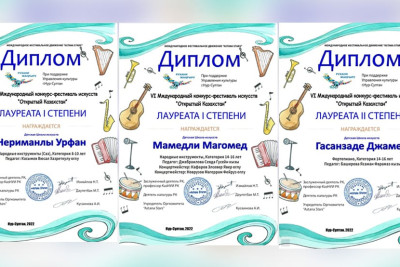 Ceyranbatan qəsəbə Uşaq incəsənət məktəbinin növbəti uğuru