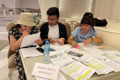 Tələbələr arasında şou-debat keçirilib