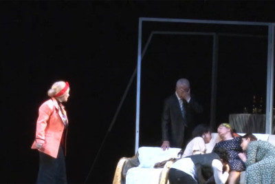 Dram Teatrında “Narkoman” tamaşası təqdim edilib