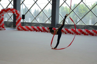 Sumqayıtlı idmançılar Tərtərdə keçirilən gimnastika üzrə turnirdə iştirak edib