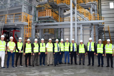 Kimya Sənaye Parkında özbəkistanlı iş adamları qonaq olublar