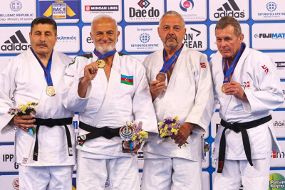 Məşhur veteran cüdoçularımız Avropa çempionatında uğur qazanıb