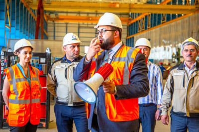 “Caspian Energy Club”-un əməkdaşları STP-də qonaq olublar