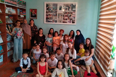 Uşaqlar üçün "İlk dəfə kitabxanada" adlı ekskursiya təşkil olunub