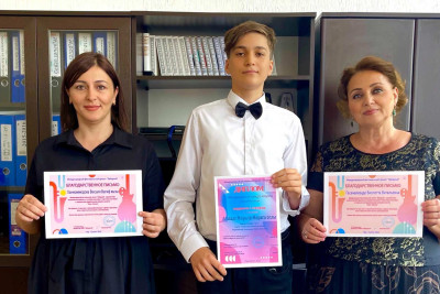 Şagirdimiz beynəlxalq müsabiqədə diploma layiq görülüb