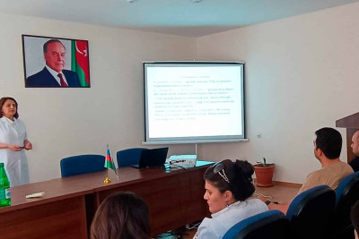 Sumqayıt Tibb Mərkəzi daha bir maarifləndirici seminar keçirib