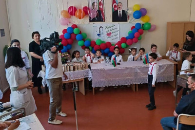 8 nömrəli məktəbdə 50 şagird müayinə edilib