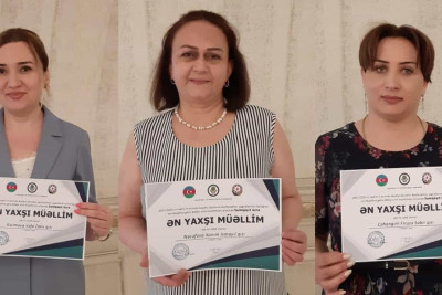 “Ən yaxşı müəllim” adını alan bir neçə şəxsin adı açıqlanıb
