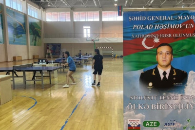Sumqayıtlı gənc tennisçi ölkə birinciliyinin qalibi olub