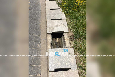 Bulvarda çox sayda işıq dirəkləri təhlükə yaradır