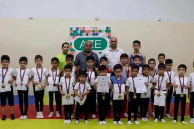 Oğlan gimnastlar arasında Sumqayıt şəhər birinciliyi keçirilib