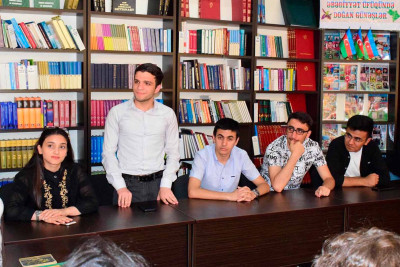 Gənclər üçün kitabxanaya səfər təşkil edilib